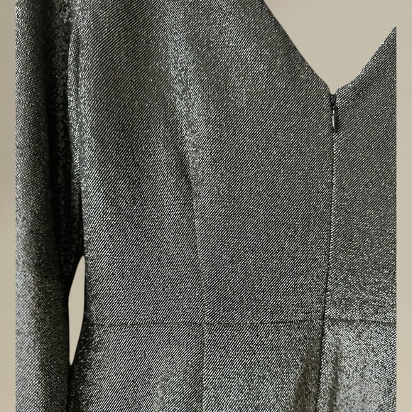 Diane Von Furstenberg Metallic Mini Dress NWT - Picture 10 of 16